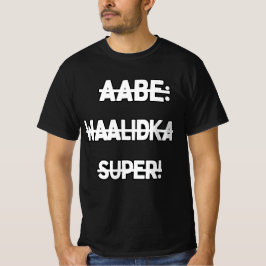 Camiseta Tipografia 'Melhor Pai do Mundo' | Dia dos Pais