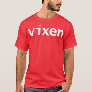 Camiseta Tipografia Mínima de Vixen