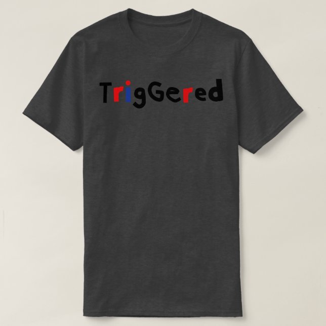 Camiseta Tipografia Mínima Disparada (Frente do Design)
