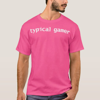 Camiseta Tipografia Mínima Típica
