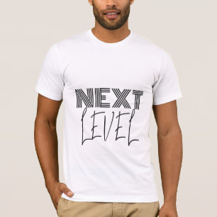 Camiseta Tipografia moderna de próximo nível