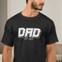 Camiseta Típografia Negrita Papai Fundou 2025