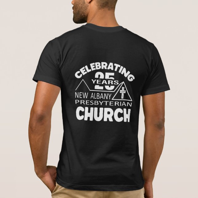 Camiseta tipografia personalizada christian jesus t shirt d (Verso)