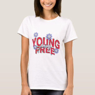 Camiseta tipografia púrpura