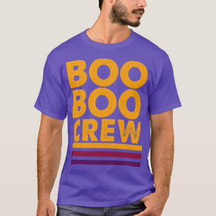 Camiseta Tipografia Retroativa da Tripulação Boo