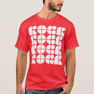 Camiseta Tipografia Rock