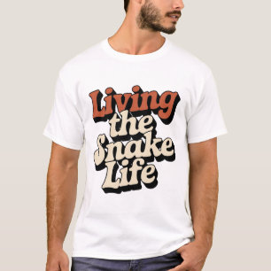 Camiseta Tipografia Vida de Cobra Corn   Réptil Lo
