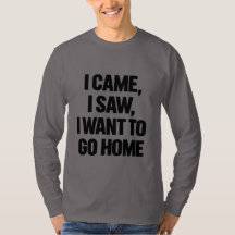 Camiseta Tipográfica com Lema de Quem Quer Voltar
