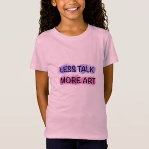 Camiseta Típográfica Fofo para Crianças Menos Conv