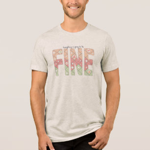 Camiseta Típográfica Tudo Vai Dar Certo