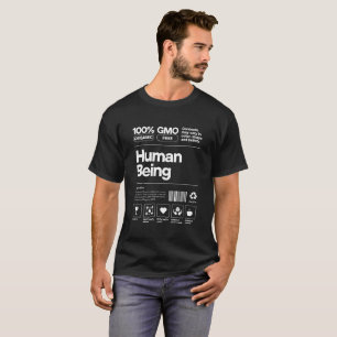 Camiseta Típografo do ser humano engraçado moderno