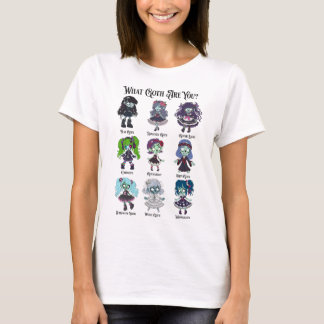 Camiseta Tipos de Gótico Zombie