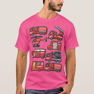 Camiseta Tipos de veículos-piloto