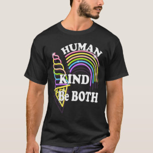 Camiseta Tipos Humanos Ambos Igualdade Humanidade Direitos 