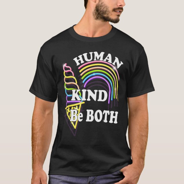 Camiseta Tipos Humanos Ambos Igualdade Humanidade Direitos  (Frente)