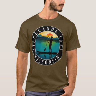 Camiseta Tippecanoe Lake Wisconsin Paddleboard