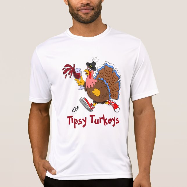 Camiseta Tipsy Turquia (Vinho) (Frente)