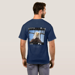 Camiseta Tira de Filme com Olhar de Águia Americana