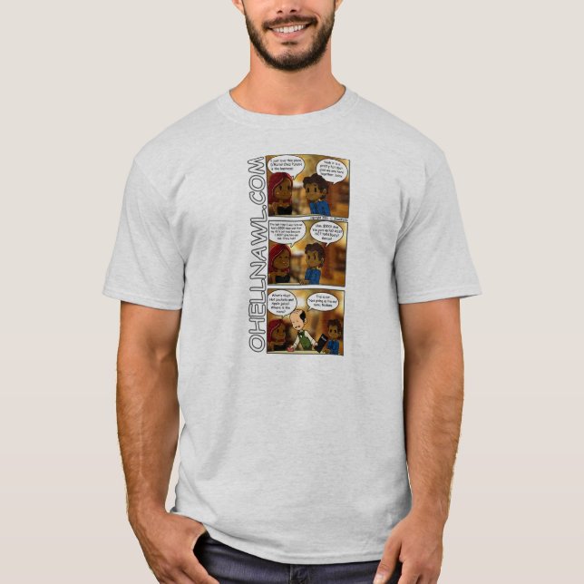 Camiseta Tira de OHN - não dando acima o menu dos @ss (Frente)