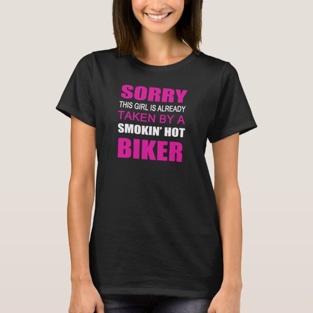 Camiseta Tirada Por Um Biker (Frente)