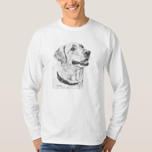 Camiseta Tiragem de labrador retriever (Frente)