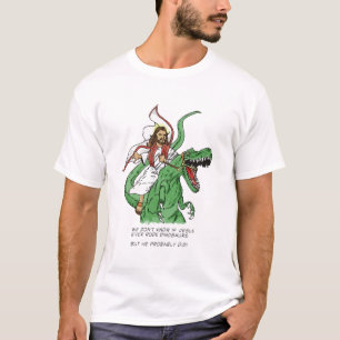Camiseta Tiranossauro Jesus