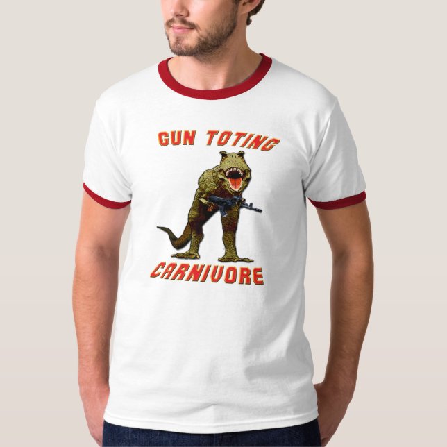 Camiseta Tiranossauro Rex c/ AK (Frente)