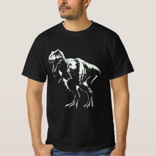 Camiseta Tiranossauro Rex Pintado com Spray