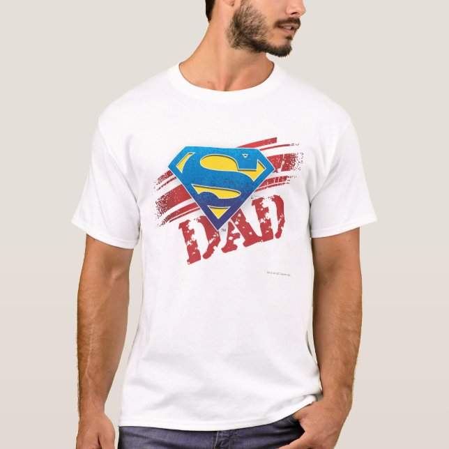 Camiseta Tiras de Super Pai (Frente)