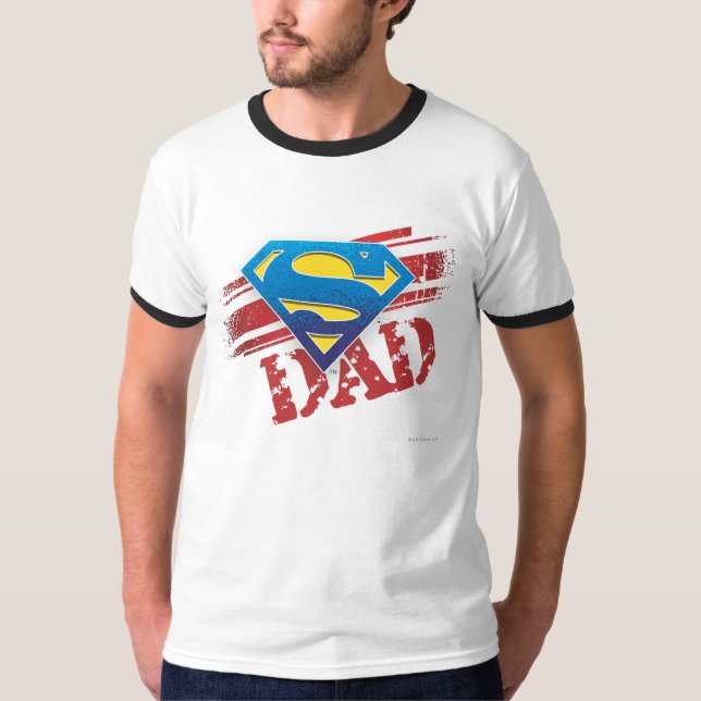 Camiseta Tiras de Super Pai (Frente)
