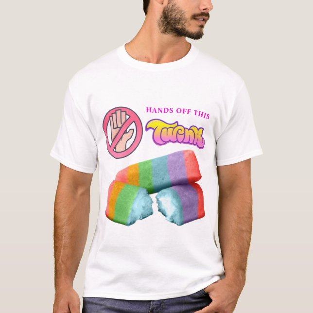 Camiseta Tire As Mãos Deste GÊMEO! Orgulho gay LGBT-Shirt (Frente)