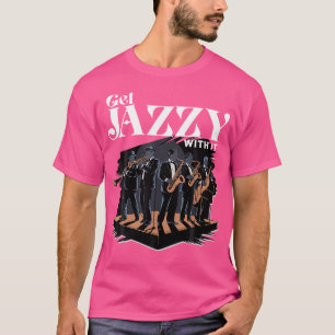 Camiseta Tire Jazzy Do Jazz Musical Brass