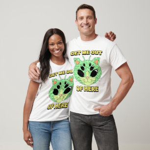 Camiseta Tire-Me Daqui - Alienígena Engraçada De Apresentad