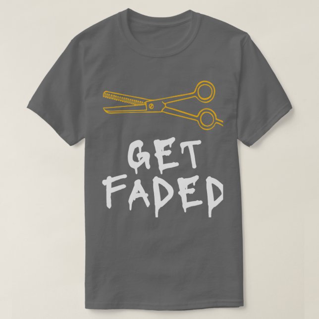 Camiseta Tire o cabelo do barbeiro Engraçado Na moda Hairdr (Frente do Design)