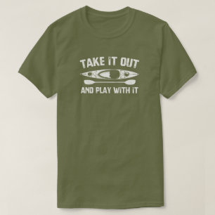 Camiseta Tire-O E Jogue Com Ele Kayak