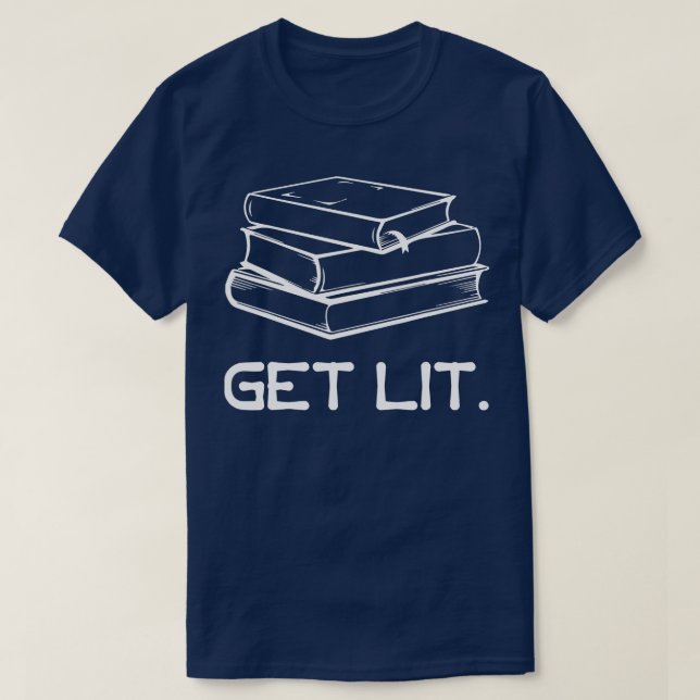 Camiseta Tire O Livro Para Ficar Com Os Livros (Frente do Design)