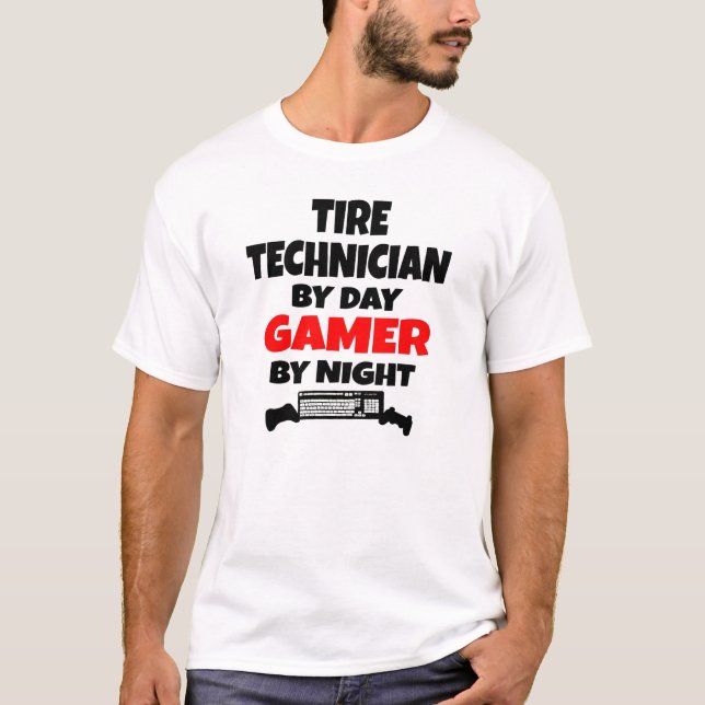 Camiseta Tire Technician Gamer (Frente)