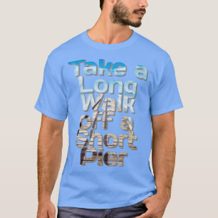 Camiseta Tire uma longa caminhada de um papel curto