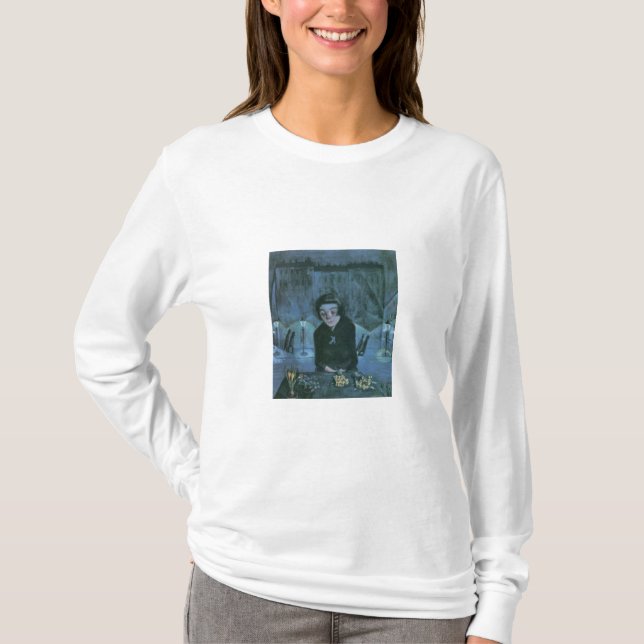 Camiseta Tired Flower Girl (por Walter Gramatté) (Frente)