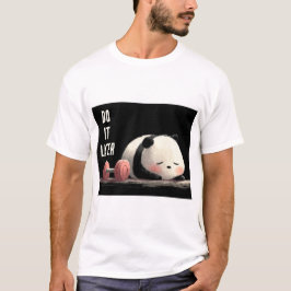 Camiseta Tired Panda Gym – Cute Funny Workout Art