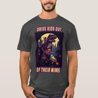 Camiseta Tirem os miúdos das suas mentes trocadilhos trex h