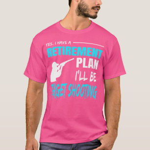 Camiseta Tiro ao Alvo no Plano de Aposentadoria