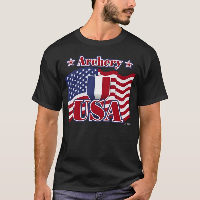 Camiseta Tiro ao arco EUA (Frente)