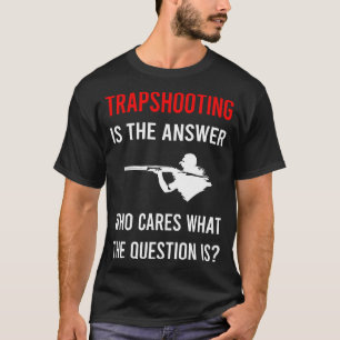 Camiseta Tiro ao Prato Trap Shooting Tiro ao Alvo de Argila
