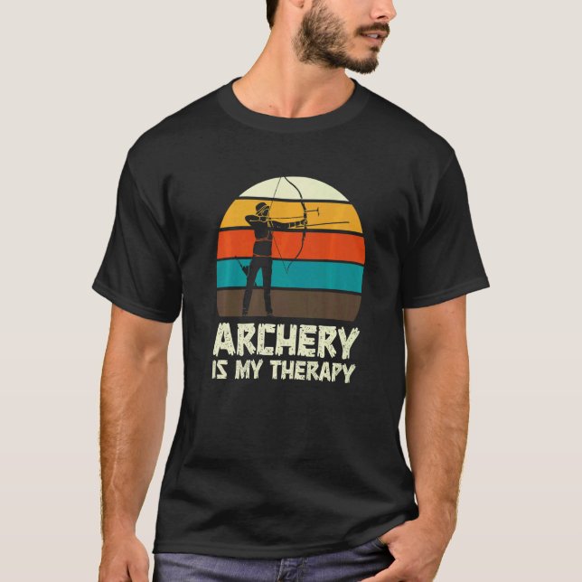 Camiseta Tiro com Arco Arqueiro Arco Caça Diversão (Frente)