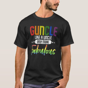 Camiseta Tiro Como Um Tio Só Mais Fabuloso Gay Tio G