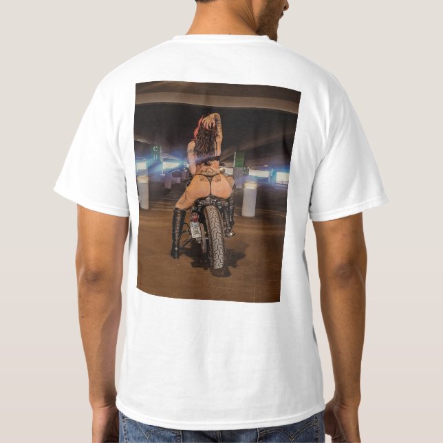 Camiseta Tiro da MVR Harley Bobber 2026 (Verso)