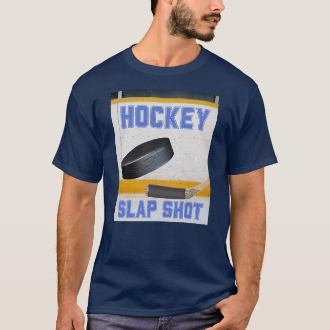 Camiseta Tiro De Colmeia De Hóquei (Frente)