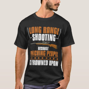Camiseta Tiro de Longa Distância Arma para Principiante Tre