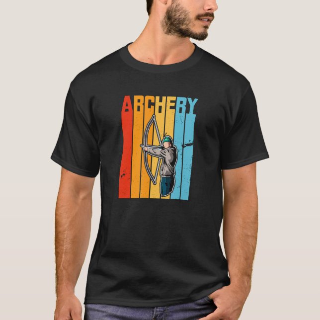 Camiseta Tiro esportivo com arco arqueiro 8 (Frente)